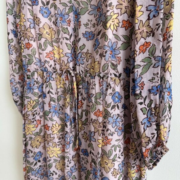 VELVET • Priscilla Printed Boho Dress in Buttercup - Picture 4 of 16